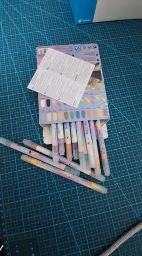 Customer photo review of MisPintaNails™ – Set de Rotuladores para Uñas