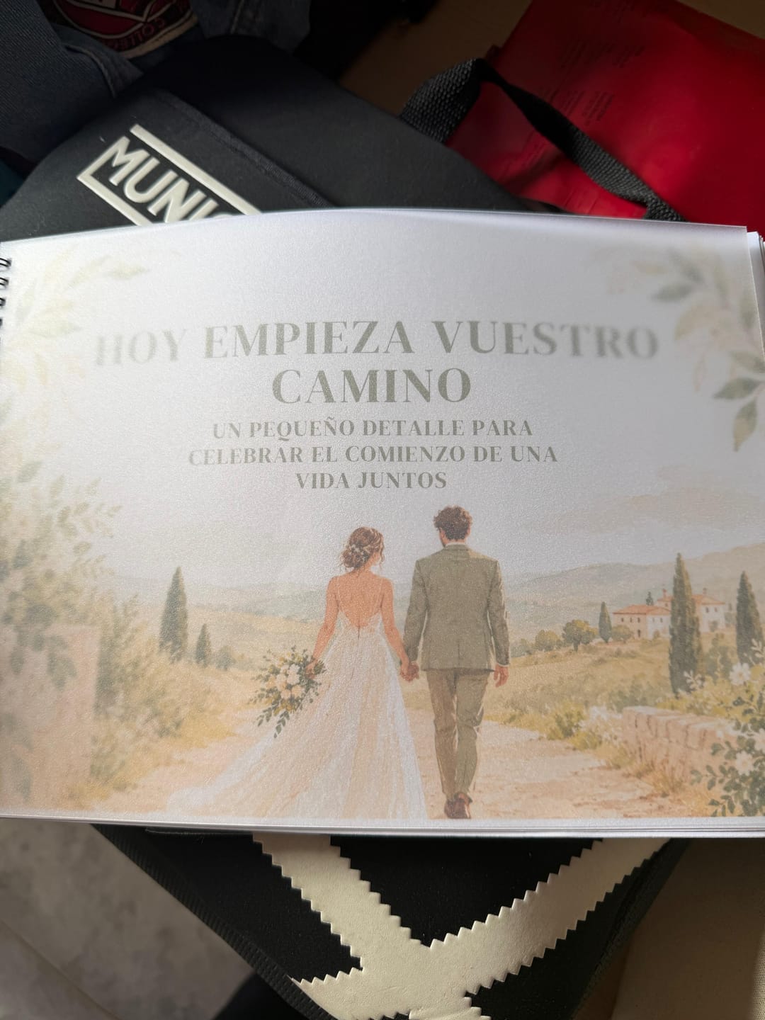 Customer photo review of Álbum Imprimible Boda