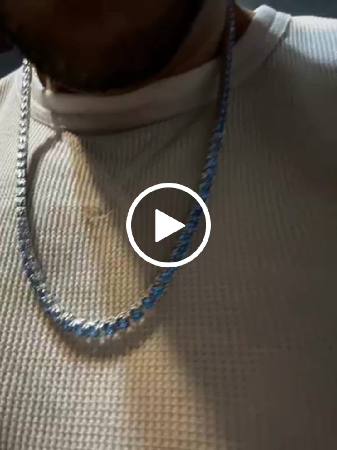 Customer video review of 5mm Tennis Chain - Blue Sapphire