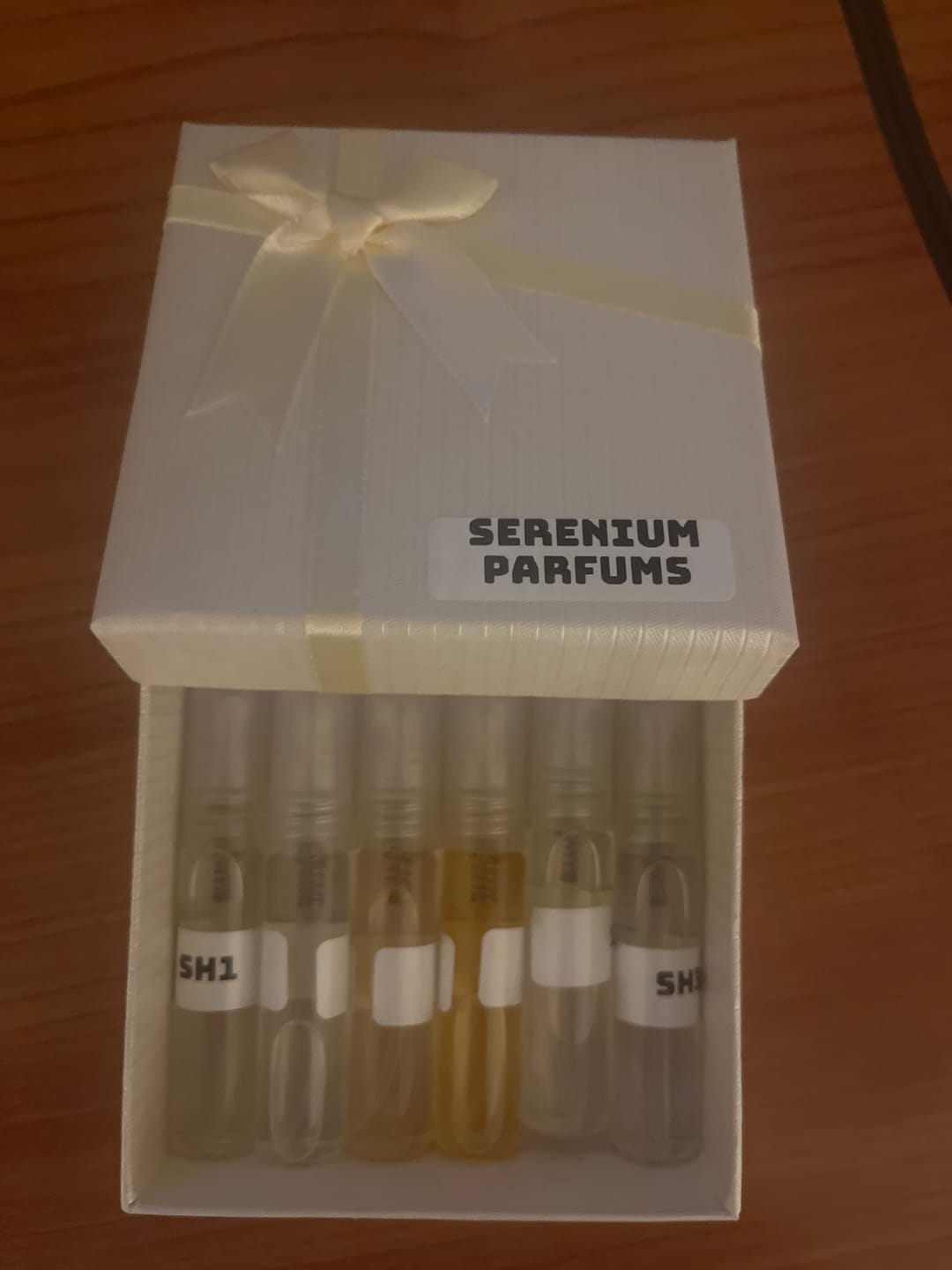 Customer photo review of Pack degustación – 6 x 5 ml