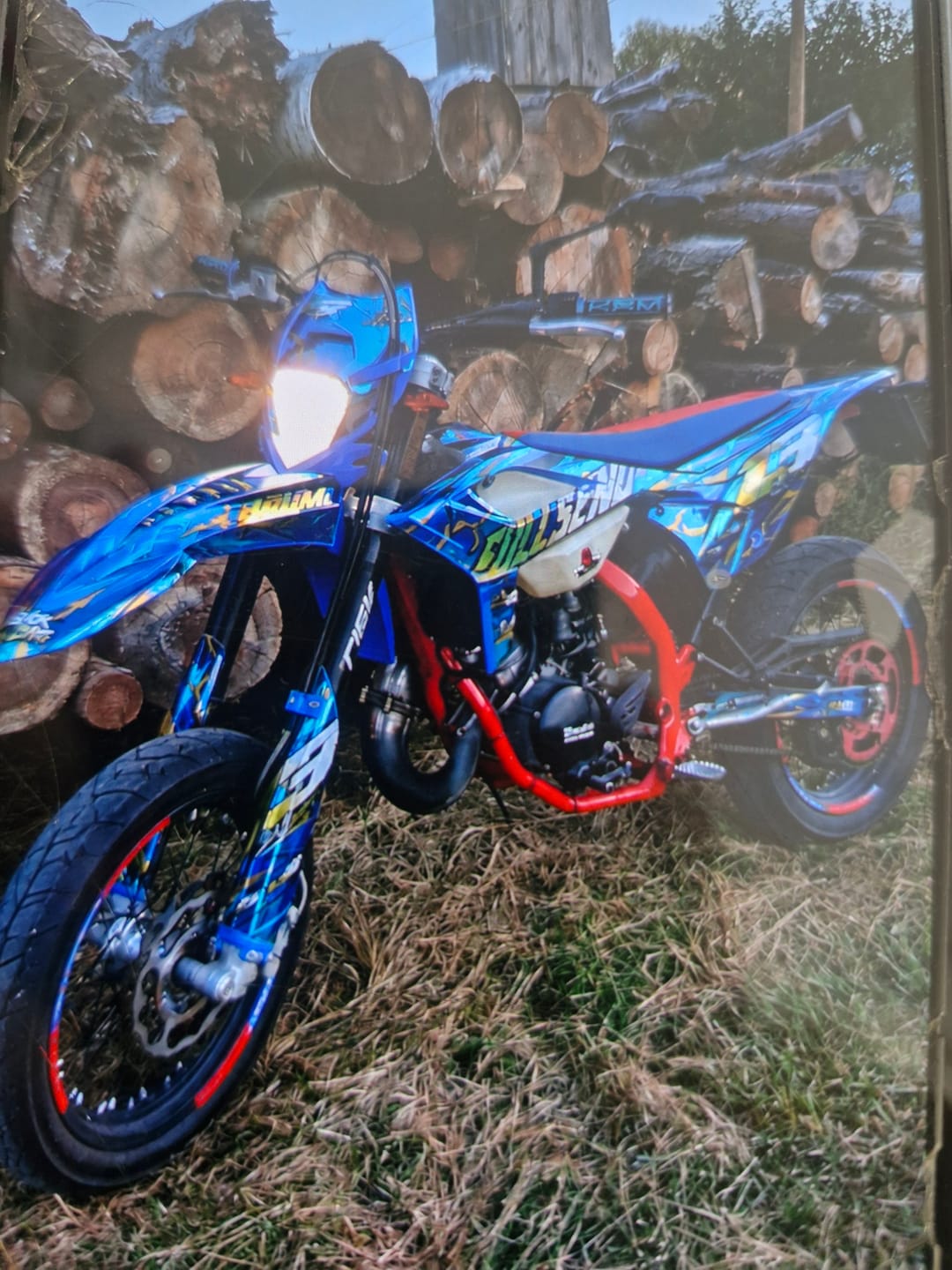 Customer photo review of ELECTRO RAGE - GRAPHICS KIT