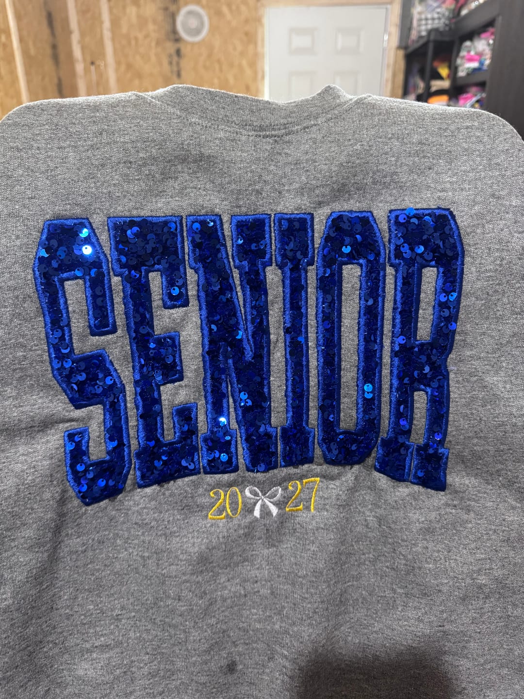Customer photo review of Sequin on Velvet