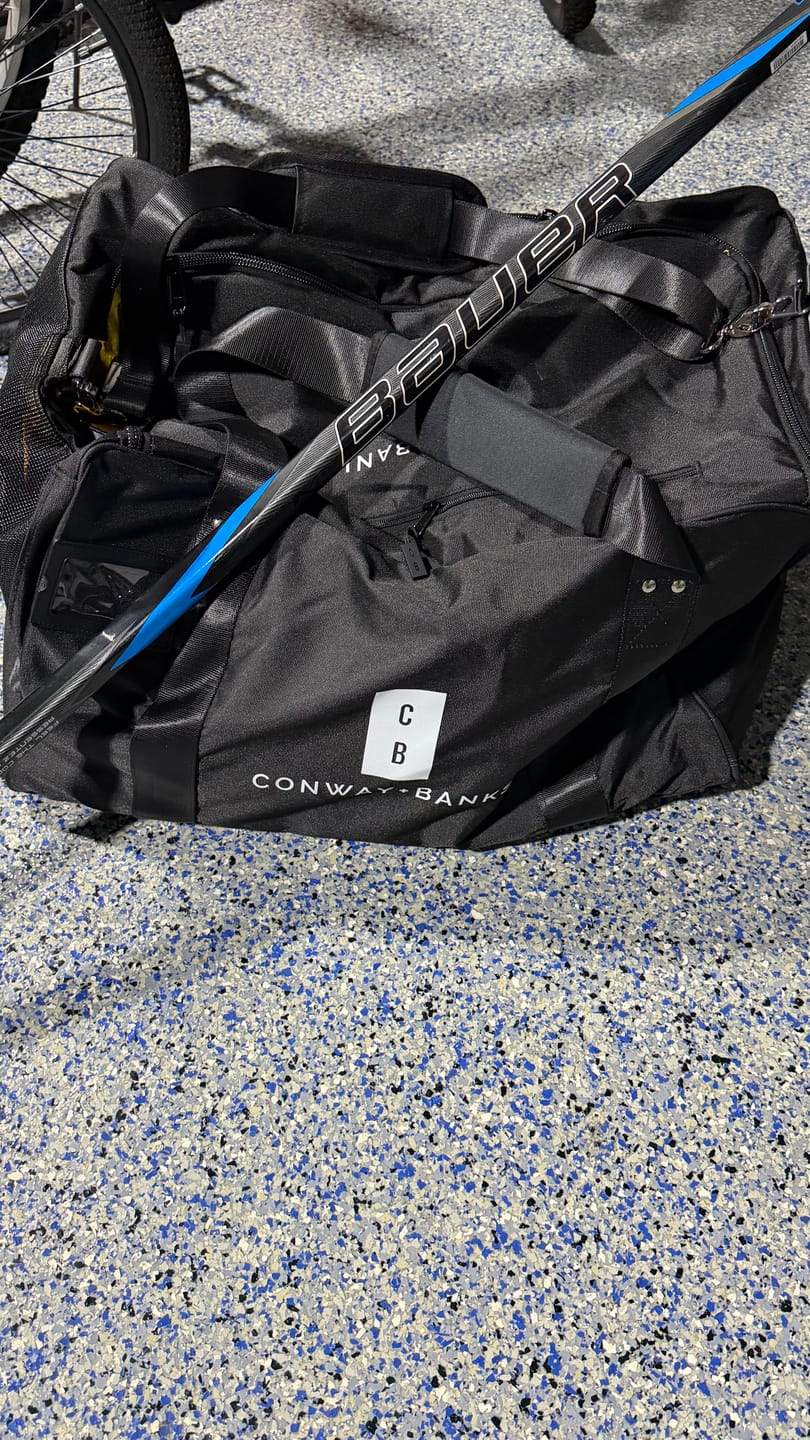 Customer photo review of C+B Coach & Youth Hockey Bag (Ships October 2026)