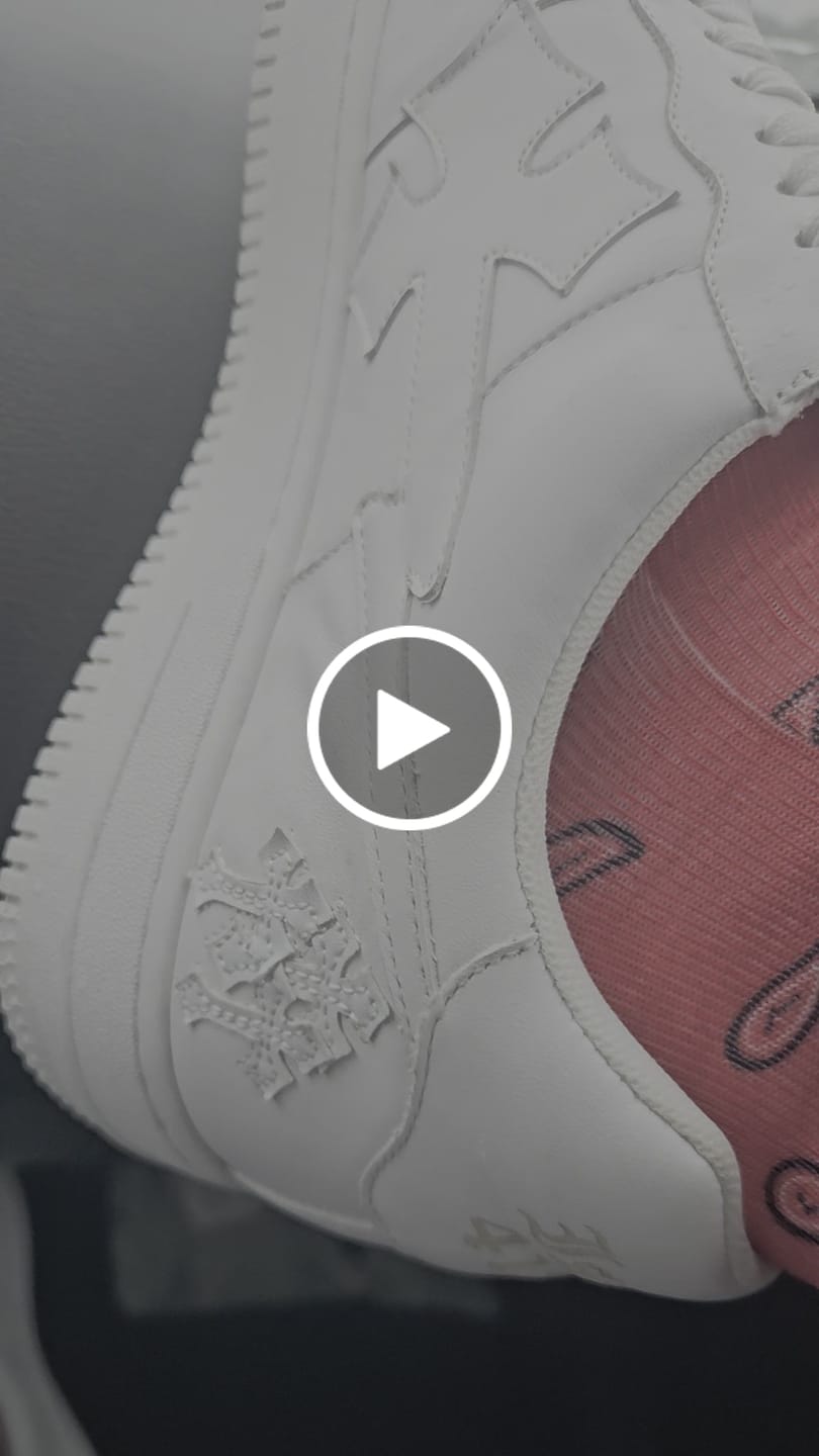 Customer video review of Fear Not Sneakers