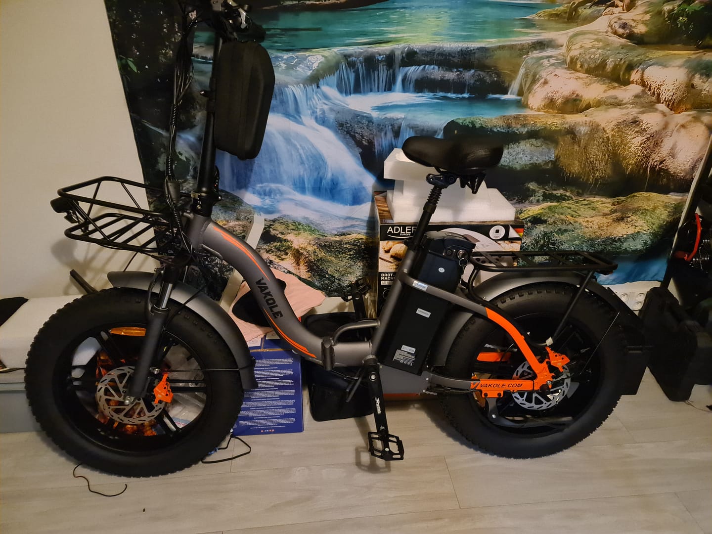 Customer photo review of Vakole Y20 Pro 20" Fat Bike 1440Wh Foldable Step-through E-bike