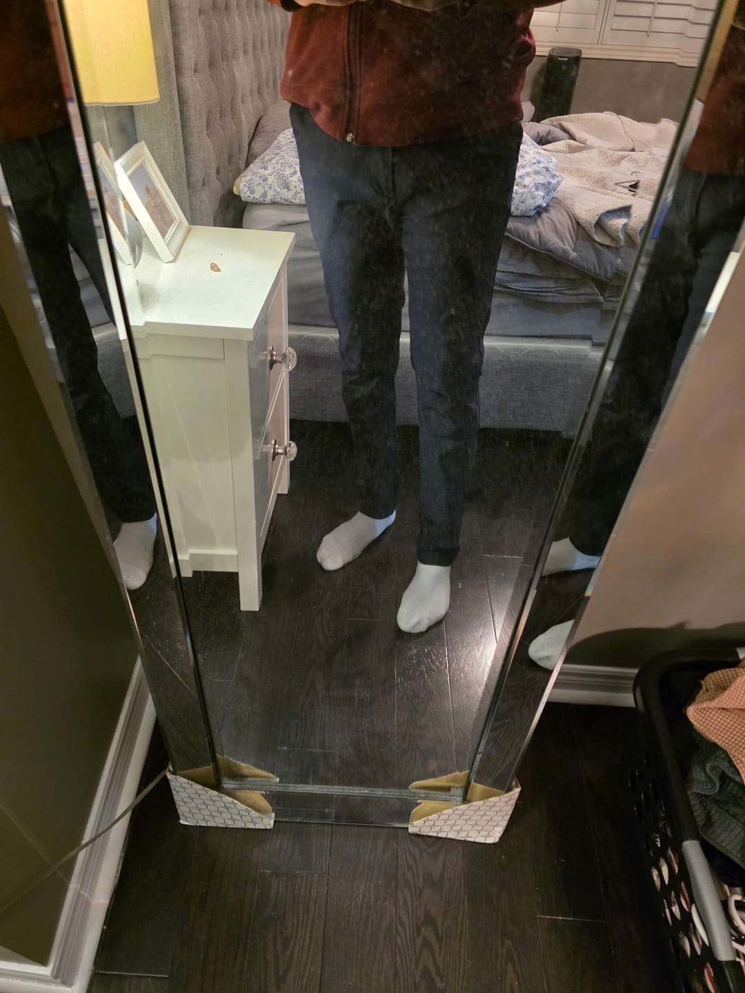 Customer photo review of Khaki Slim Fit Chino