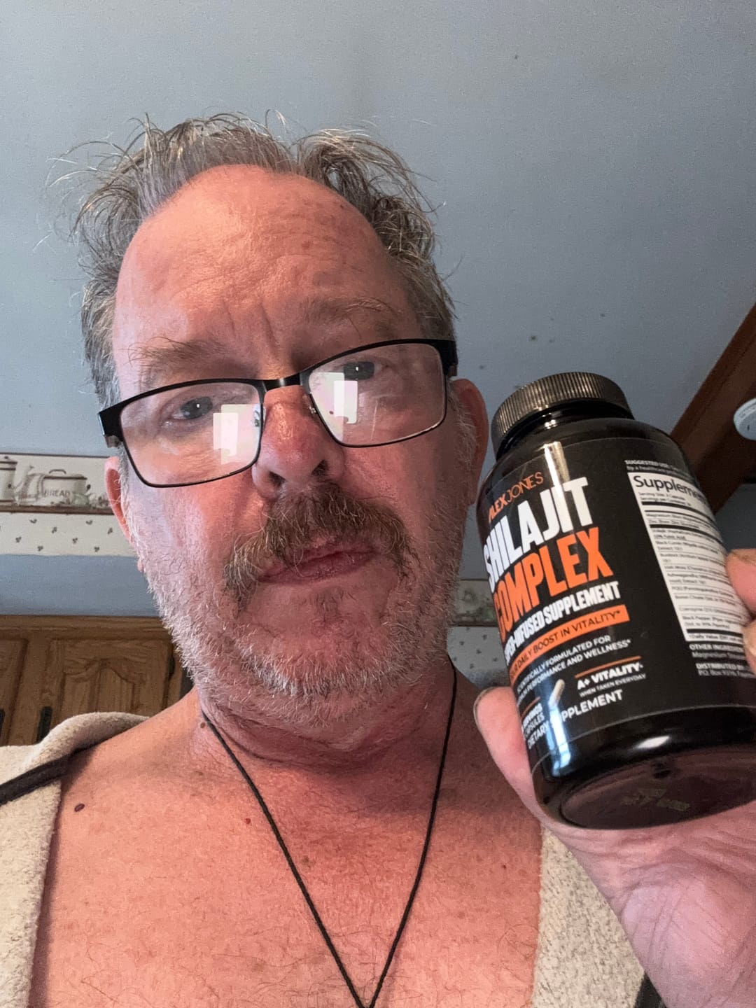 Customer photo review of Shilajit Complex - Super-Infused Supplement (90 Capsules) (30 Servings)