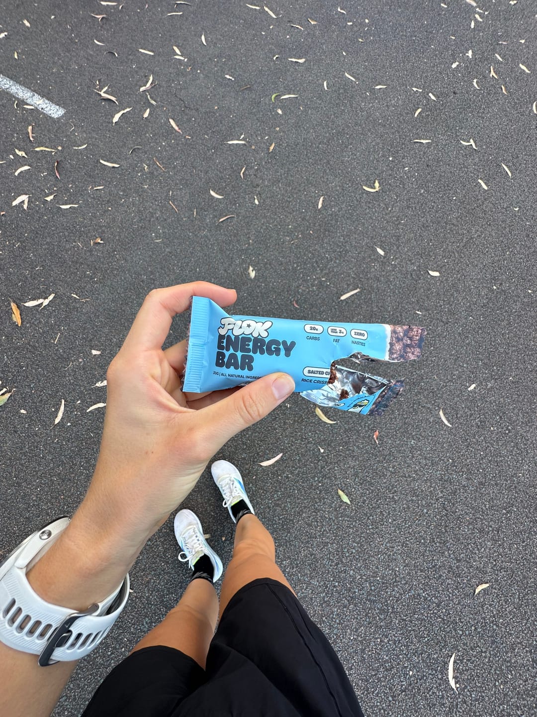 Customer photo review of FLOK ENERGY BAR
