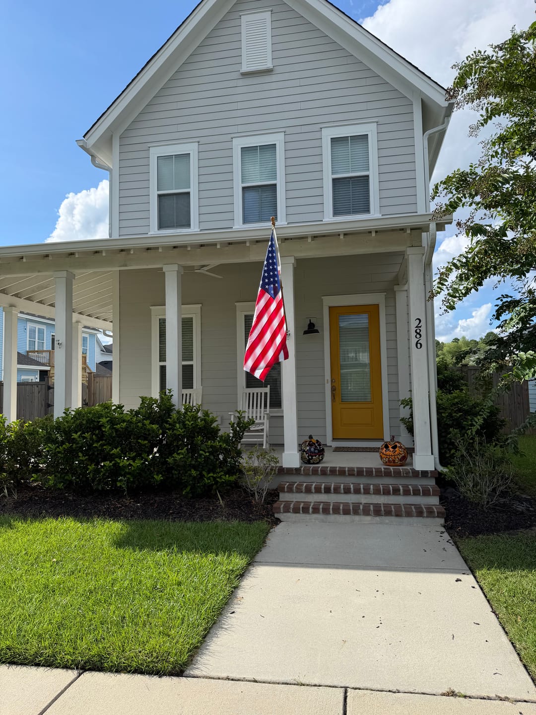 Customer photo review of 3' x 5' American Flag Set