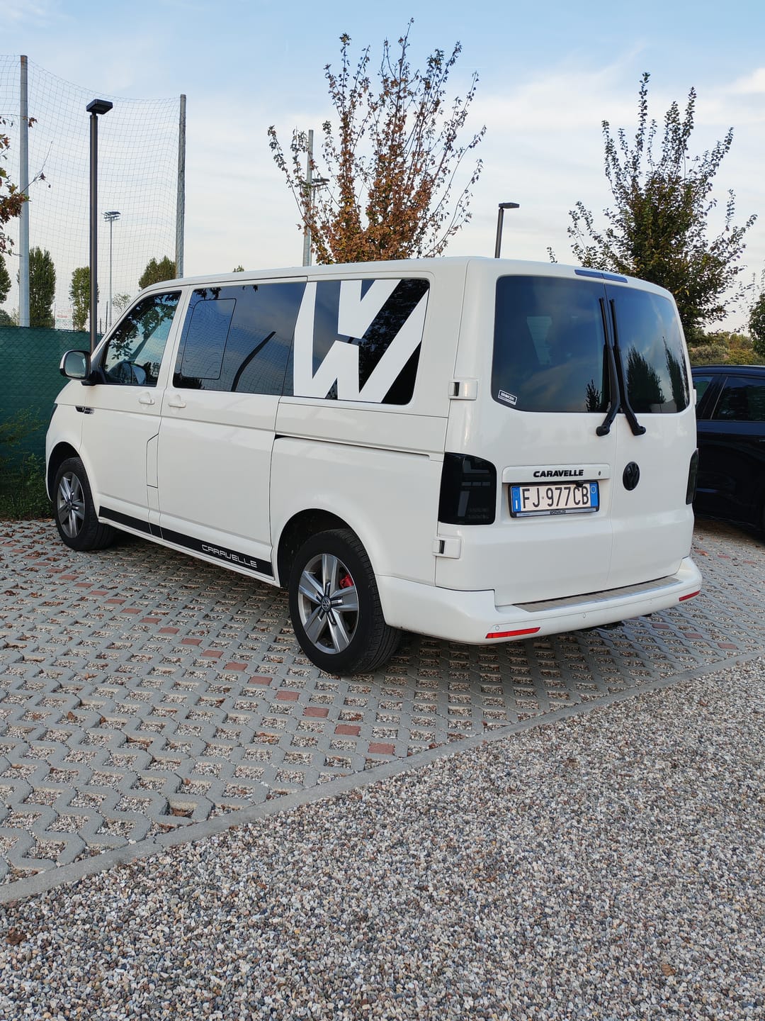 Customer photo review of VW Logo Inspired Volkswagen Side Panel Stickers