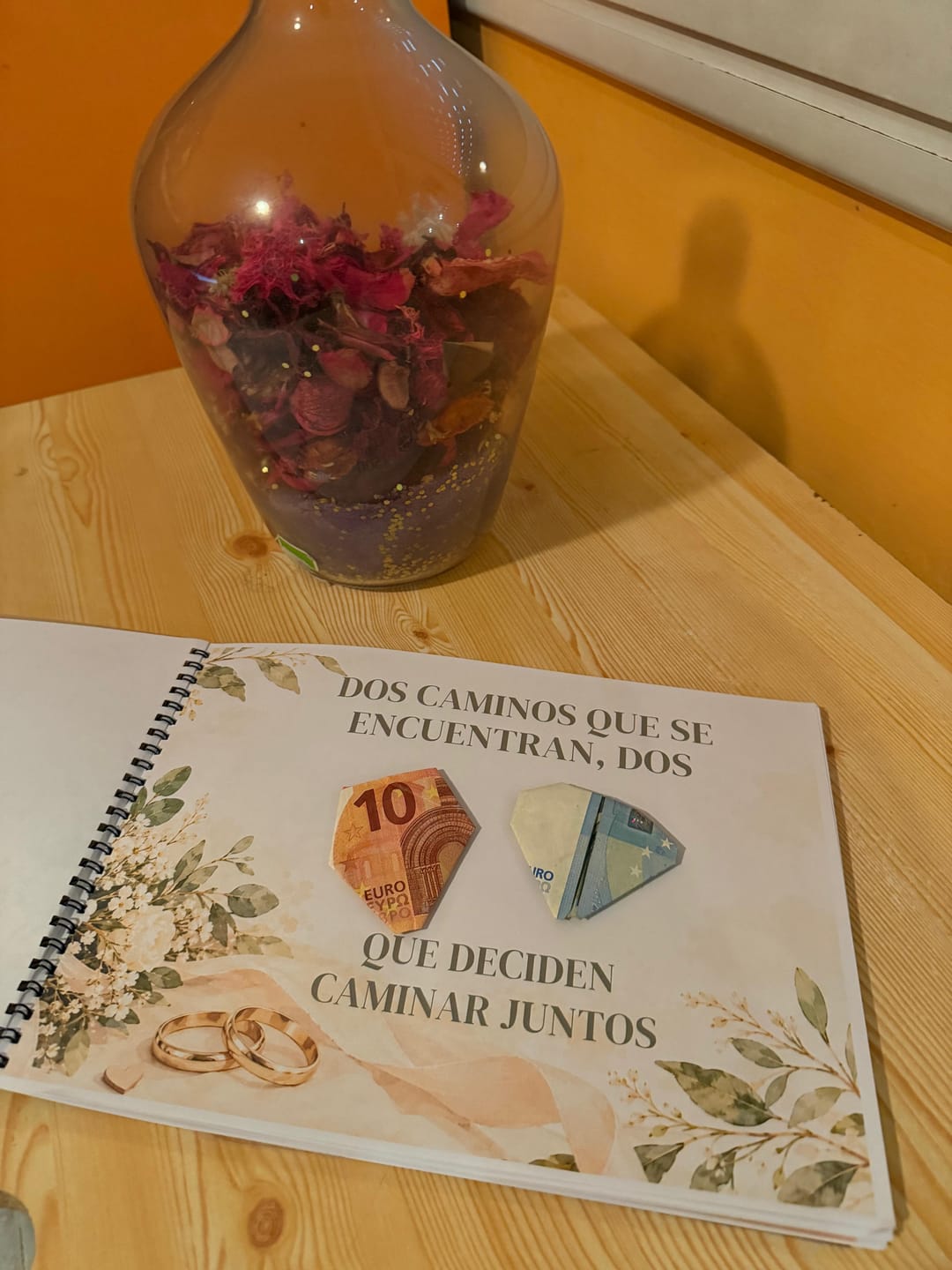 Customer photo review of Álbum Imprimible Boda