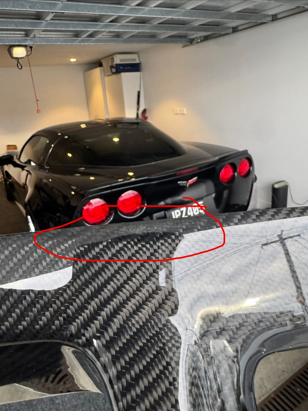 Customer photo review of Corvette C6 | Race Edition Rear Diffuser