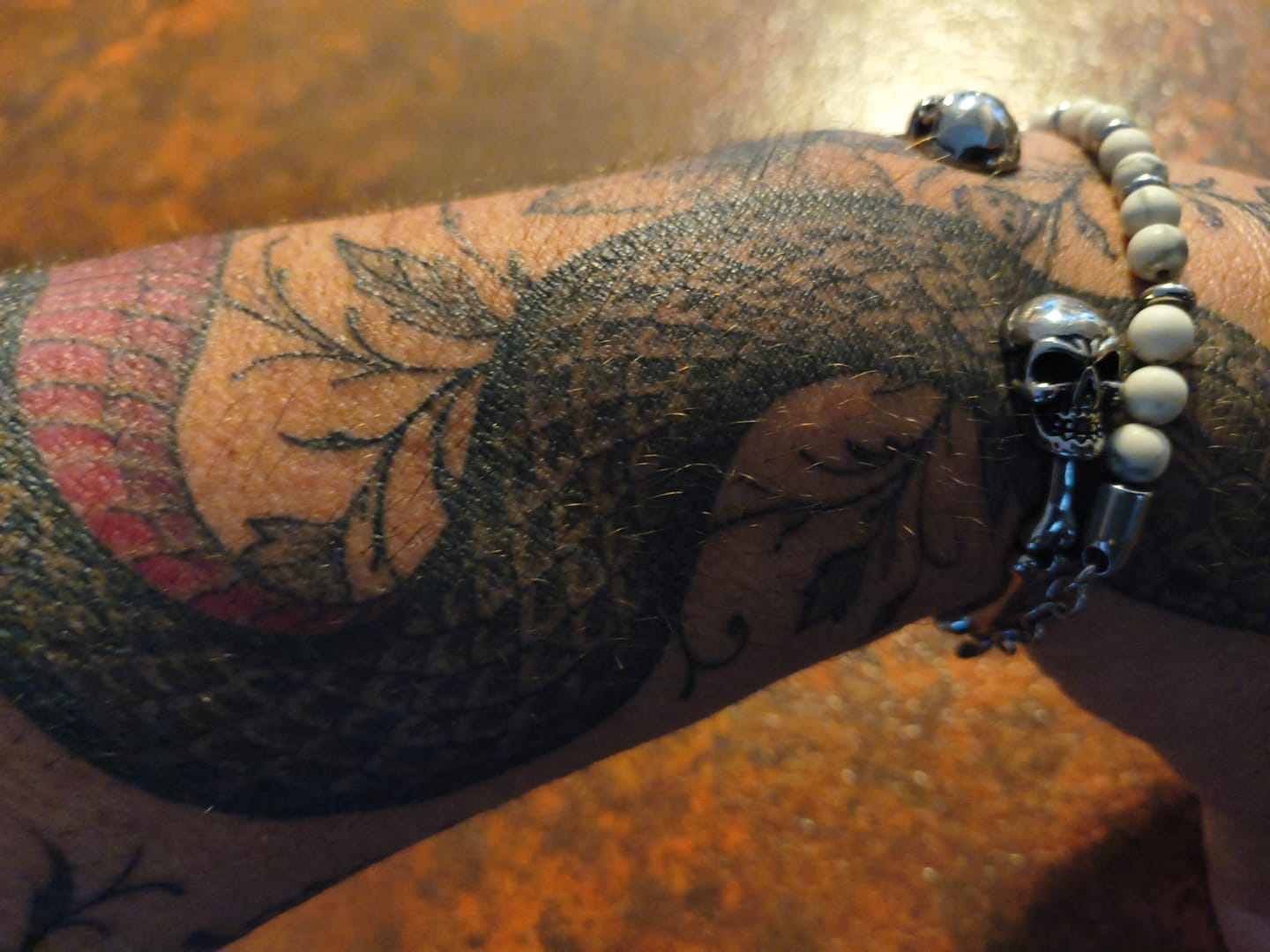 Customer photo review of SKULLED.