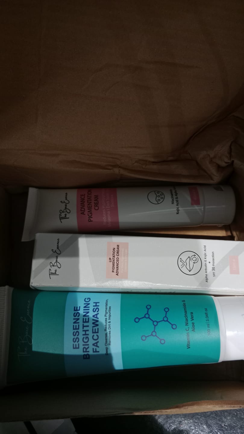 Customer photo review of All Glow Pigmentation Bundle