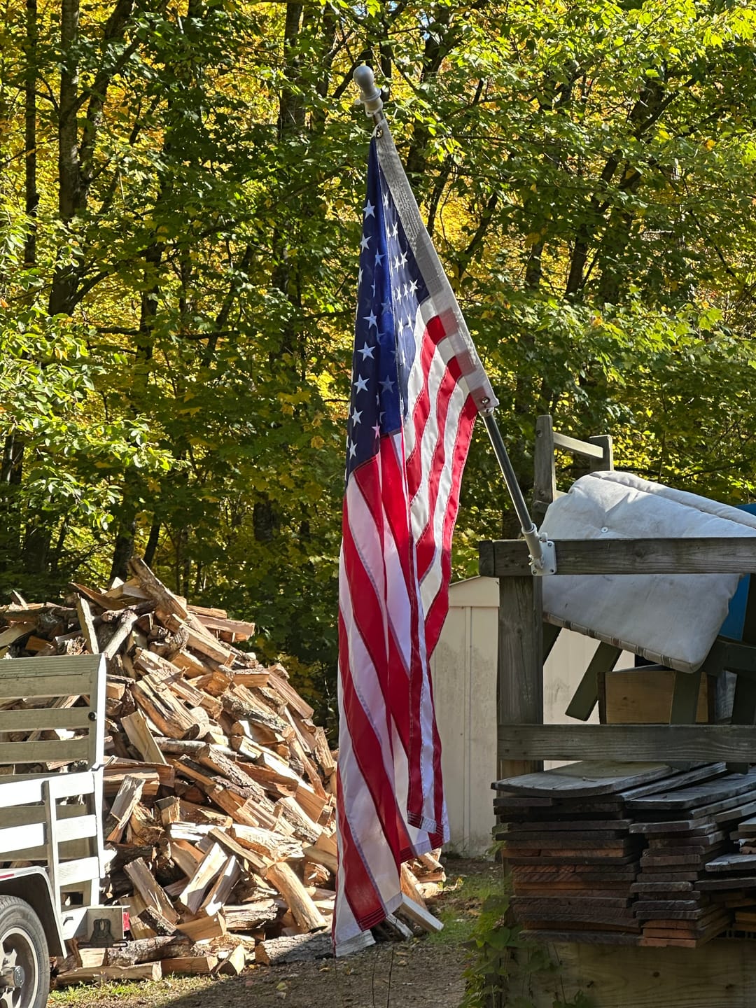 Customer photo review of 3' x 5' American Flag