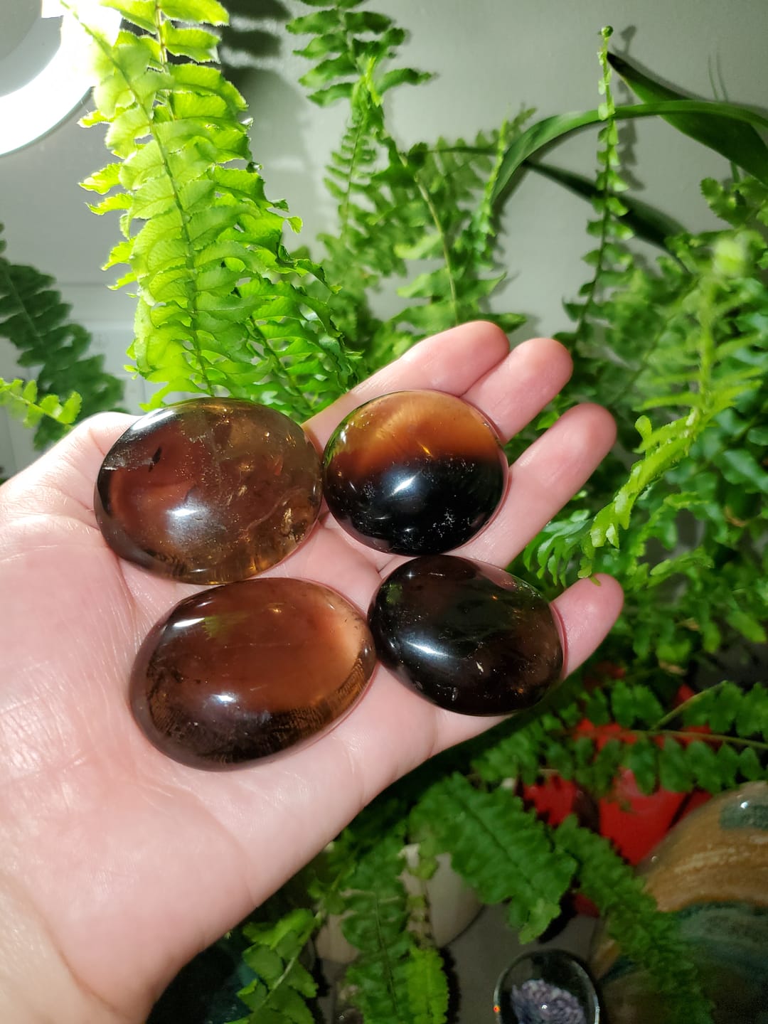 Customer photo review of Smoky Quartz Orb, Kit of 4