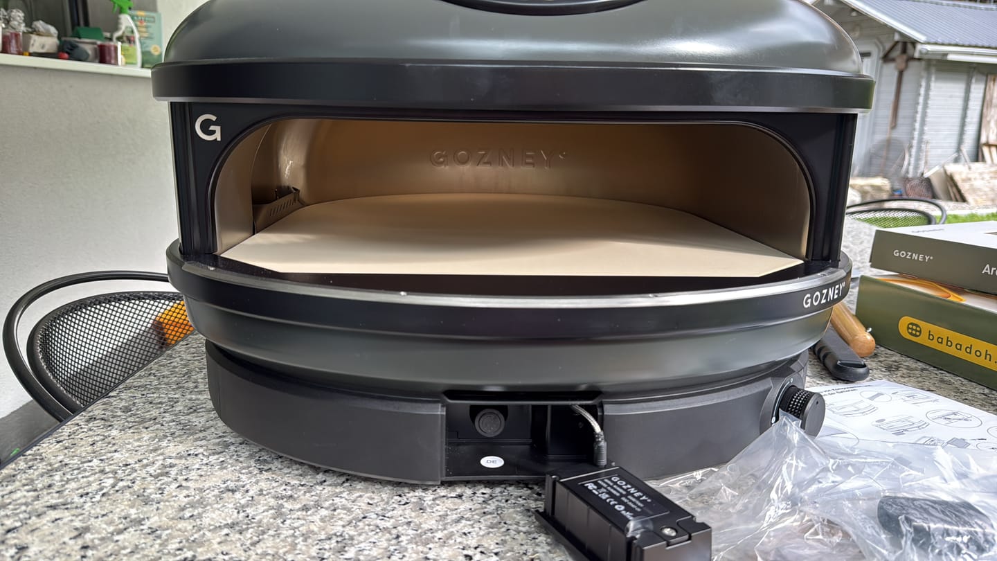 Customer photo review of Gozney Arc XL Black Gas Pizzaofen