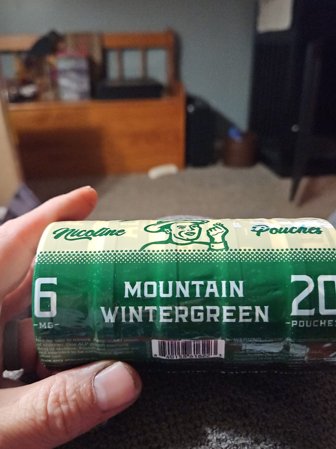 Customer photo review of 30 Pack Nicotine Pouches Combo