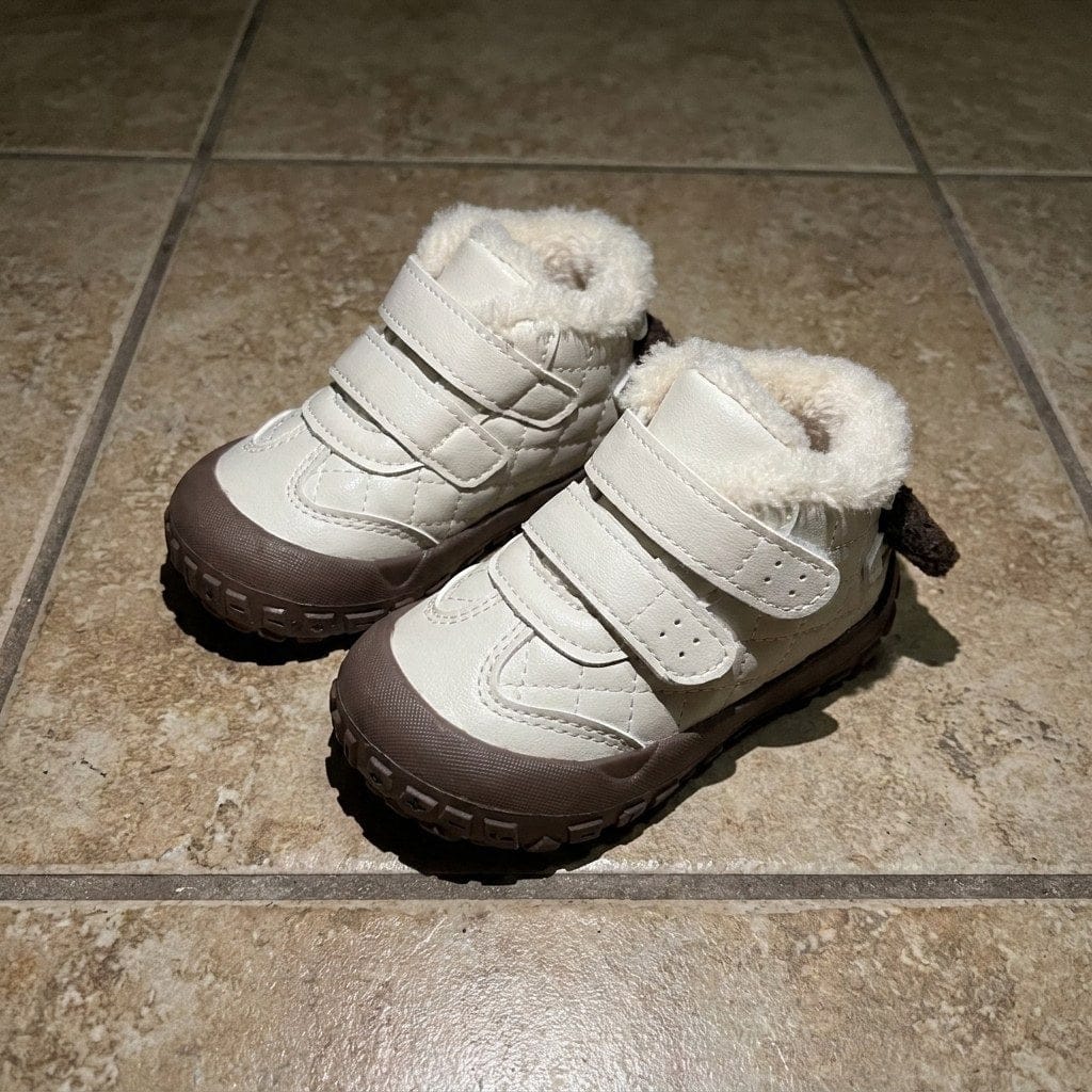 Customer photo review of Flausch Tretter Winterstiefel | Warme Fleece Schuhe für erste Schritte