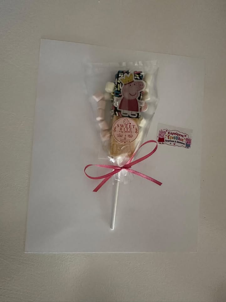 Customer photo review of Βρώσιμα σχέδια Peppa