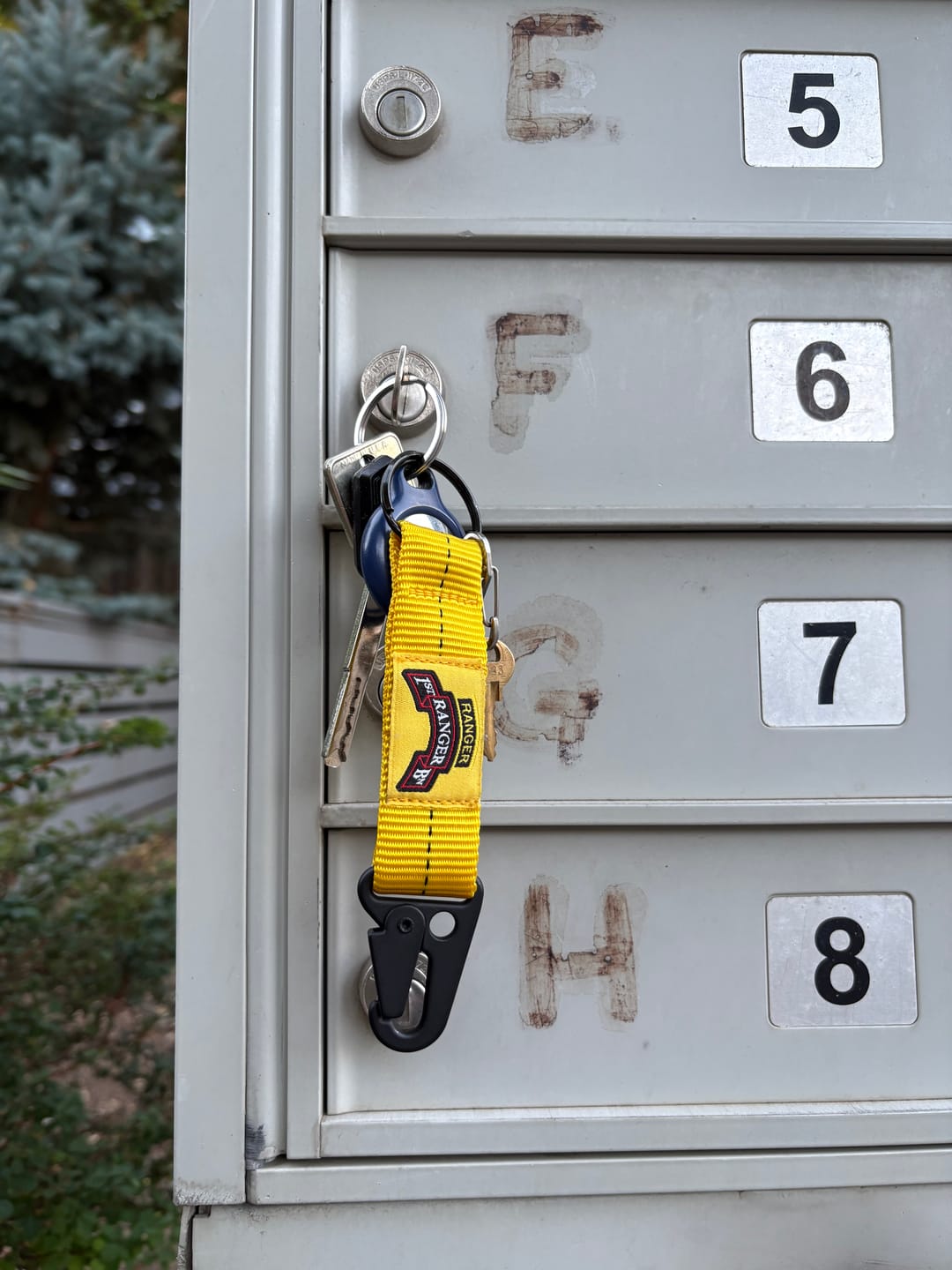 Customer photo review of 4-in-the-Hand Static Line Lanyard Keychain (All)