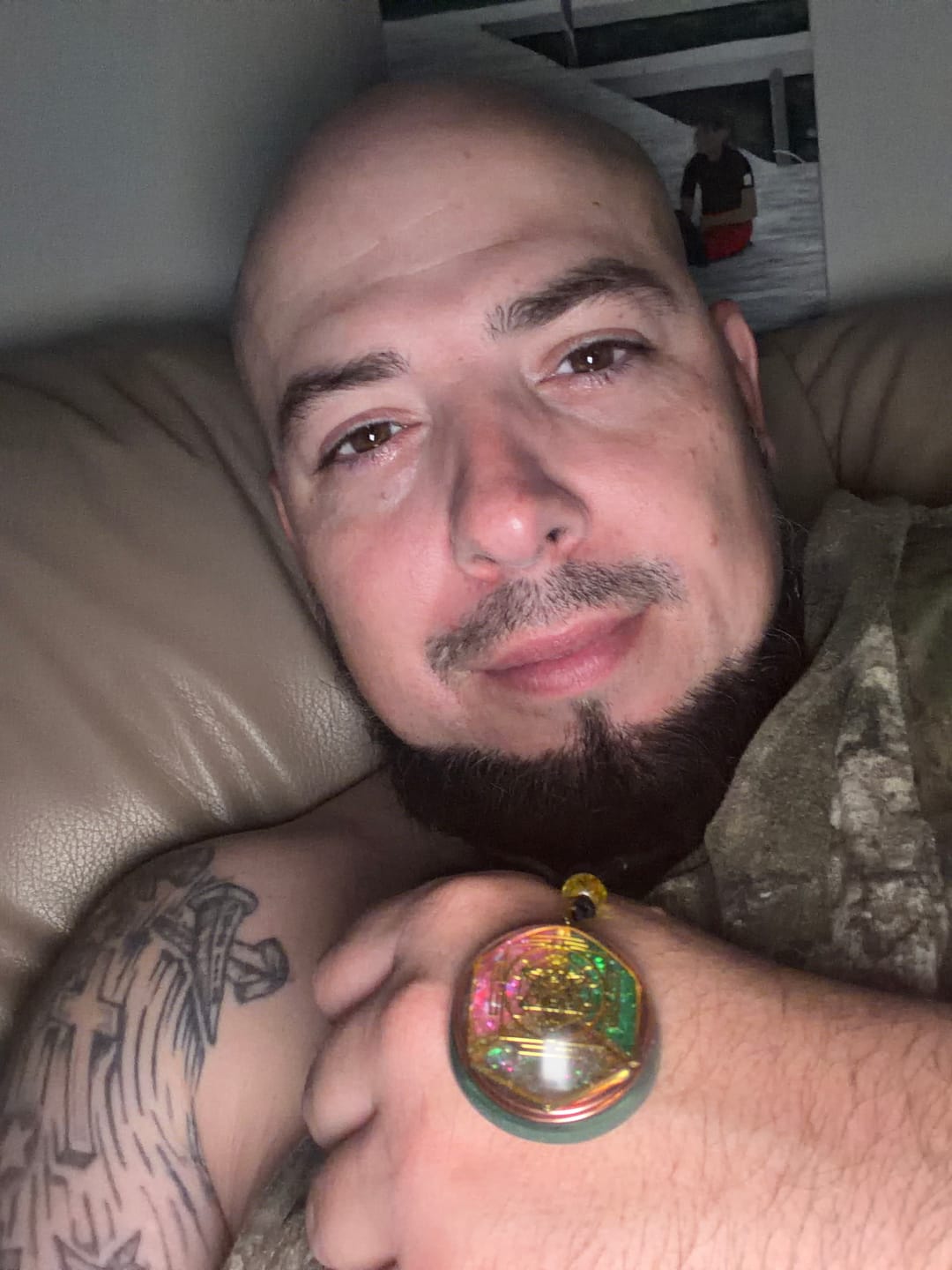 Customer photo review of Magnetic Energy Talisman