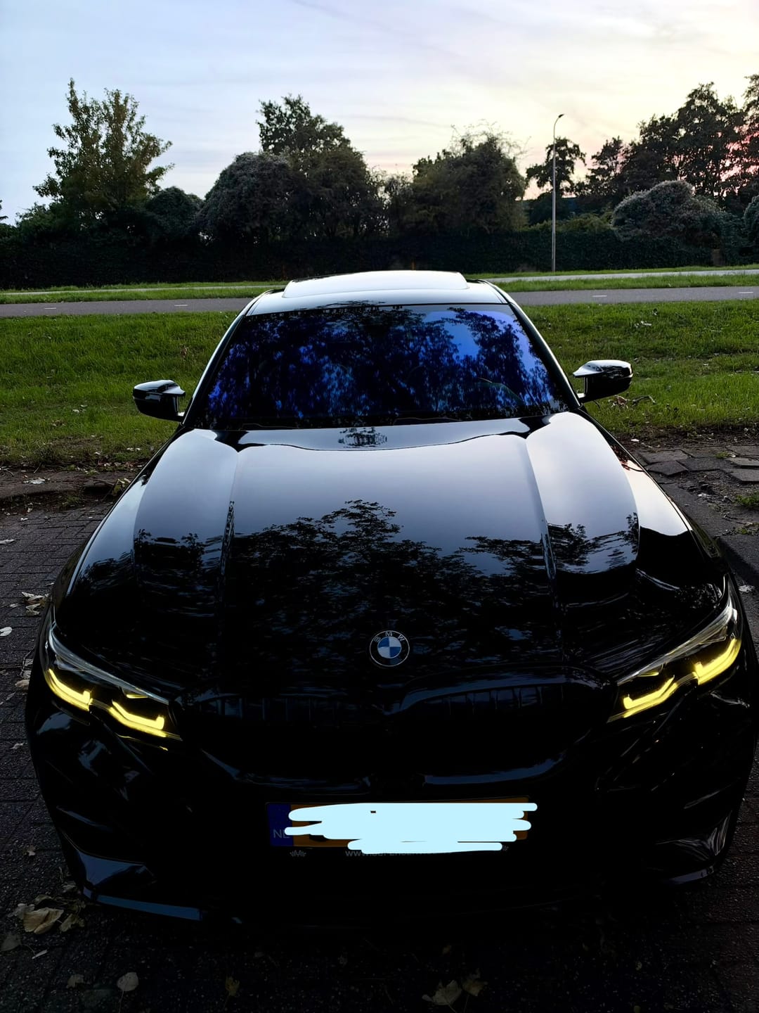Customer photo review of BMW G20 G21 3 SERIES YELLOW DRL KIT