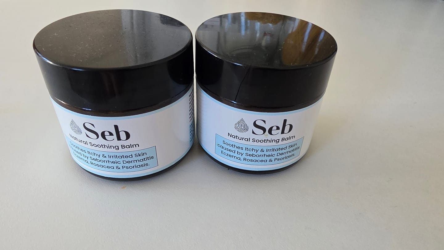 Customer photo review of Seb Natural Soothing Balm