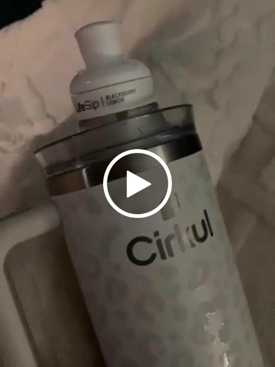 Customer video review of LifeSip Blackberry Lemon