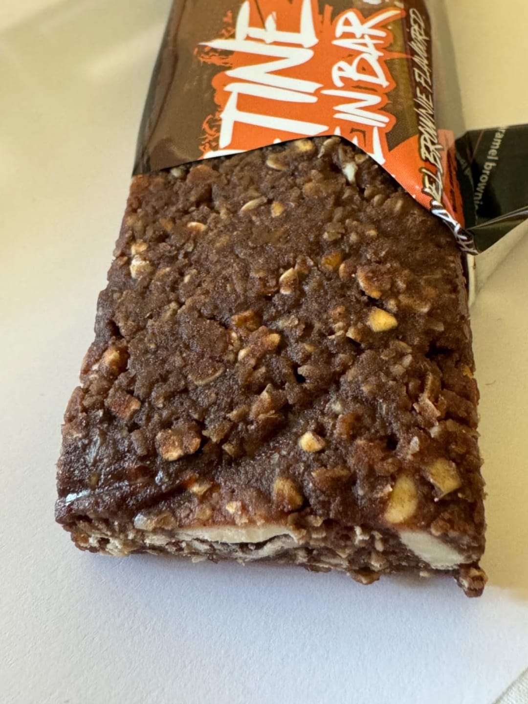 Customer photo review of Warrior Creatine Protein Bars - 12 Bars - Strength + Muscle + Recovery