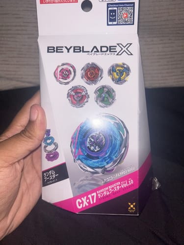 Customer photo review of Random Beyblade X Promo