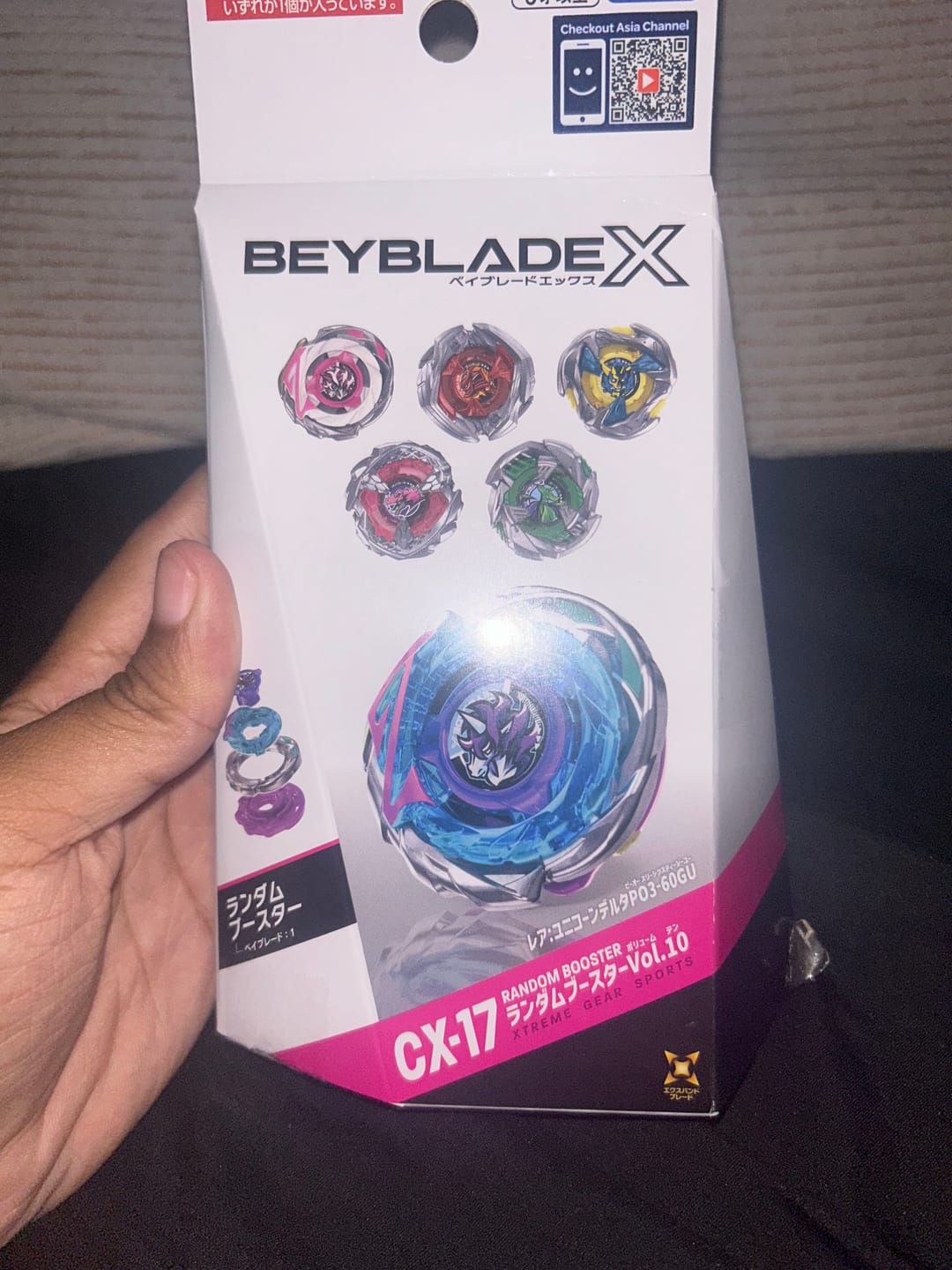 Customer photo review of Random Beyblade X Promo
