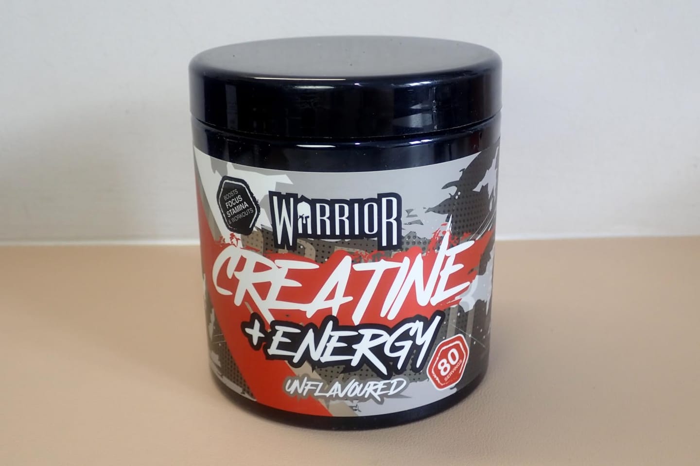 Customer photo review of Warrior Creatine Plus Energy (Unflavoured)