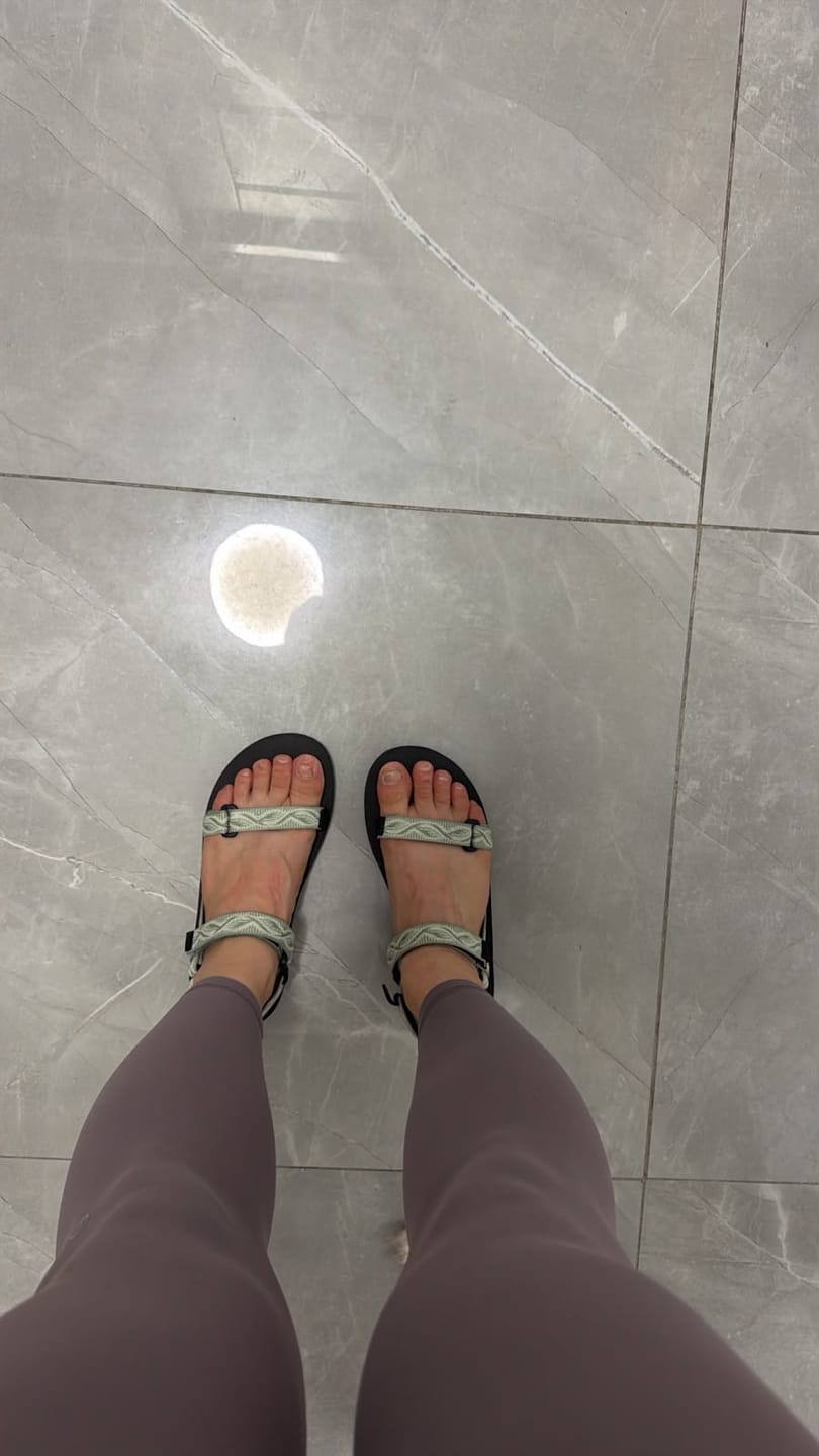 Customer photo review of סנדלי שורש לנשים | קלאסי