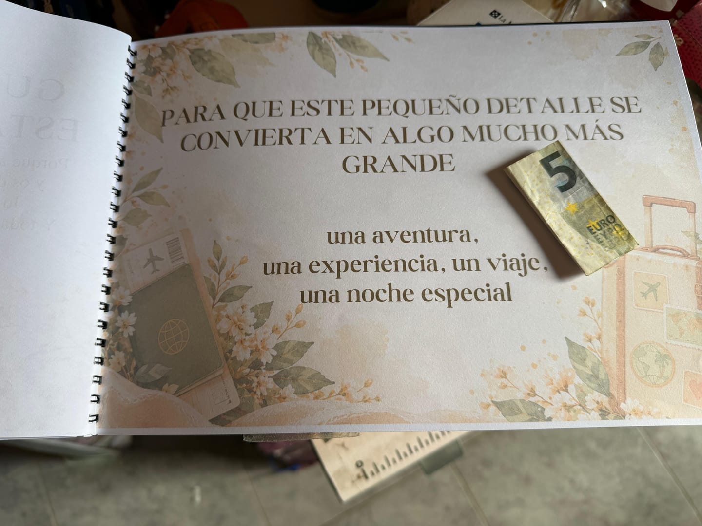 Customer photo review of Álbum Imprimible Boda