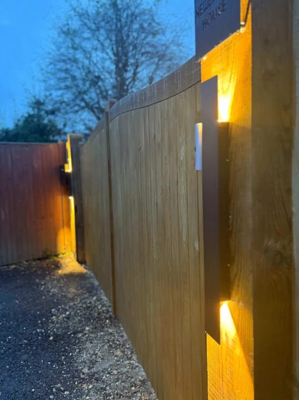 Customer photo review of Outdoor Up and Down Wall Sconce