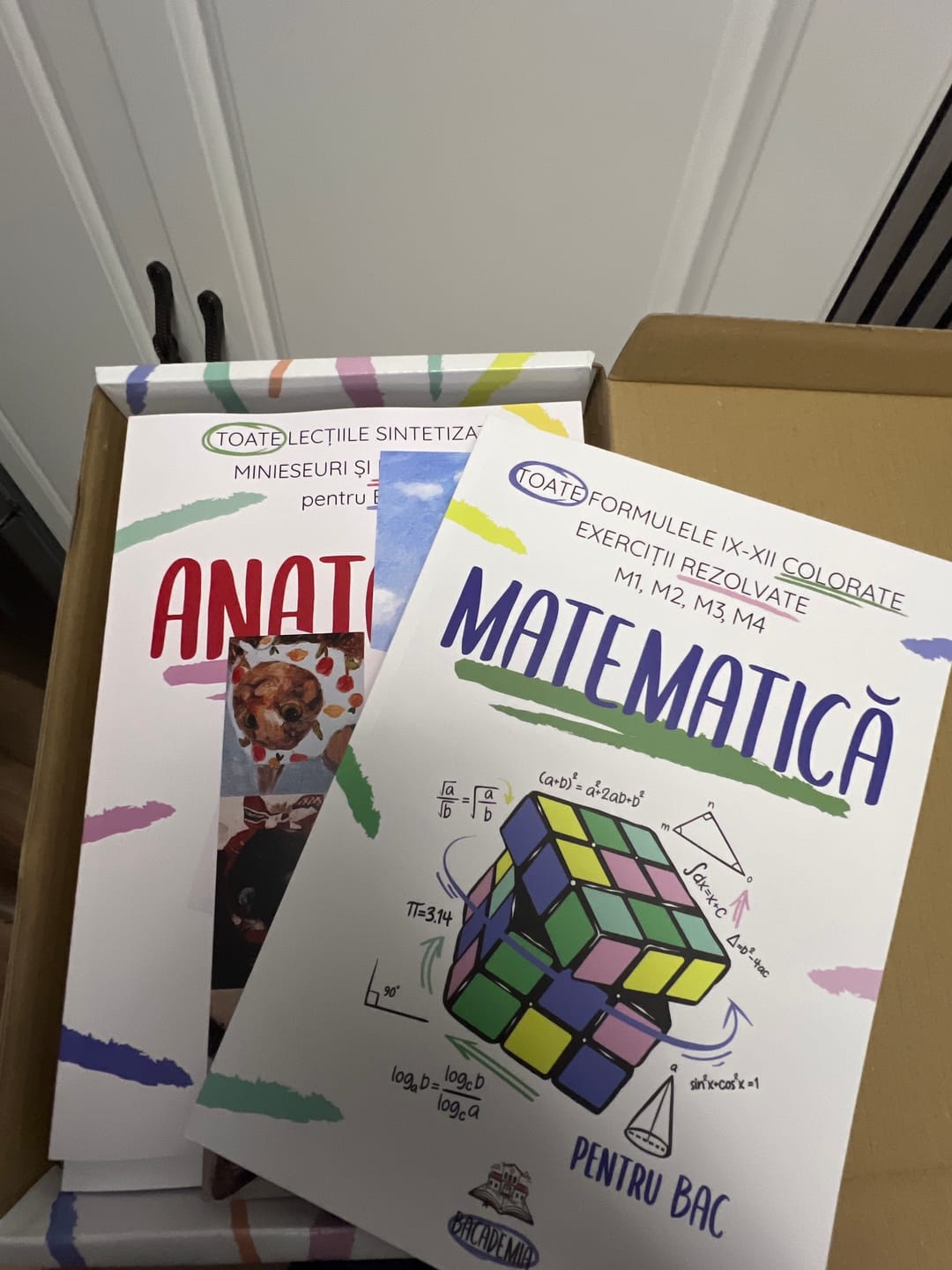 Customer photo review of Carte Matematică Bacalaureat (M1, M2, M3, M4) Bacademia