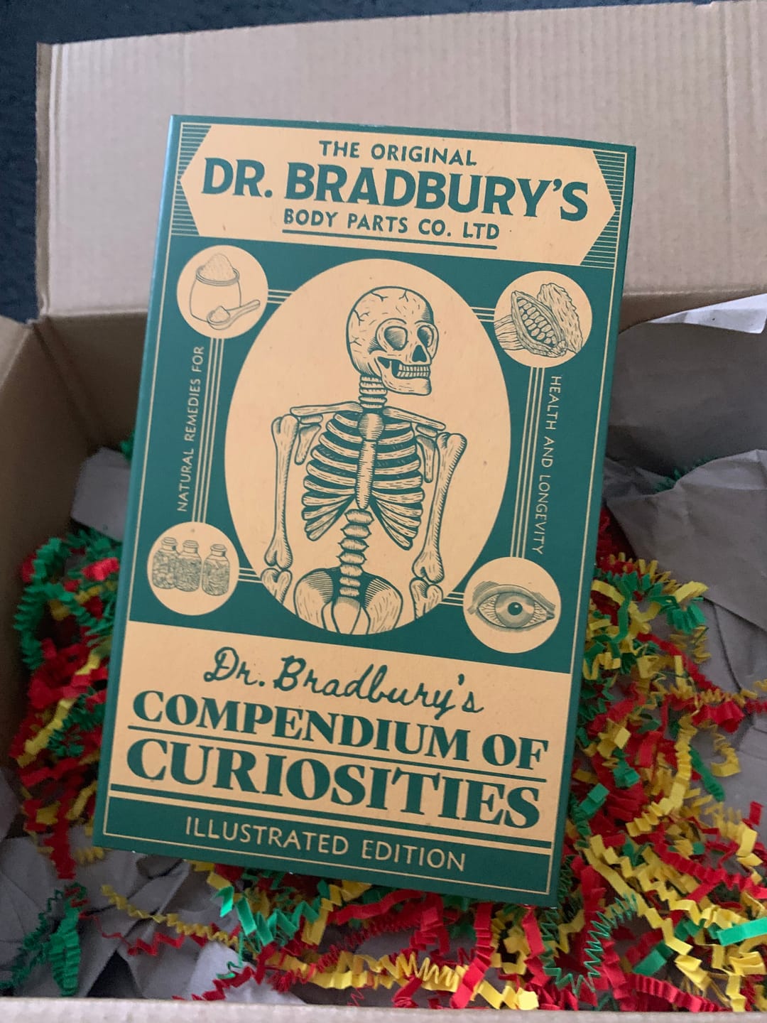 Customer photo review of 13 Days of Halloween 'Dr Bradbury's Compendium of Curiosities'