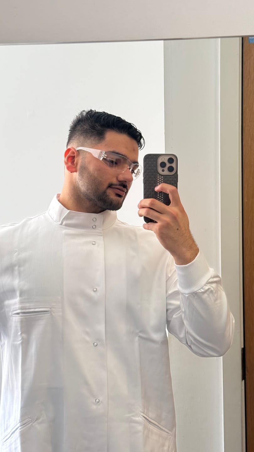 Customer photo review of KeepSAFE Jaguar Wraparound Safety Spectacles Clear