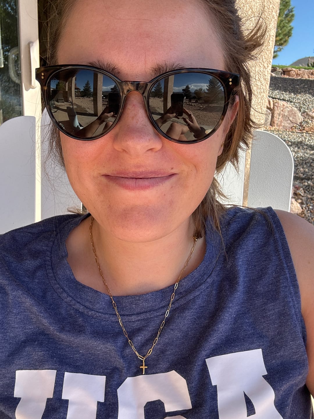 Customer photo review of Deeply Loved Fully Known Charm Necklace