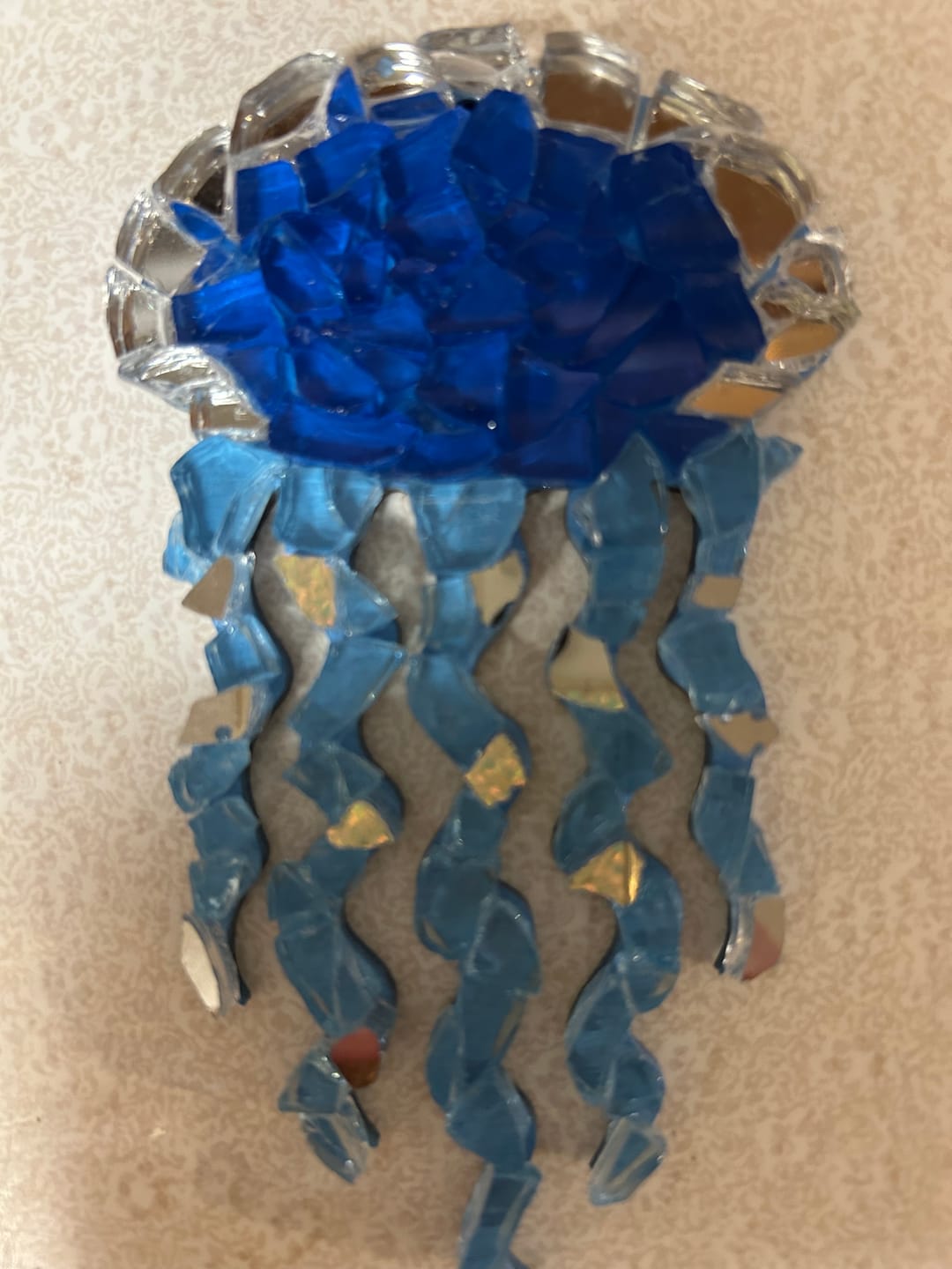 Customer photo review of Unfinished Wood Jellyfish Shape - Ocean - Craft - up to 46" DIY