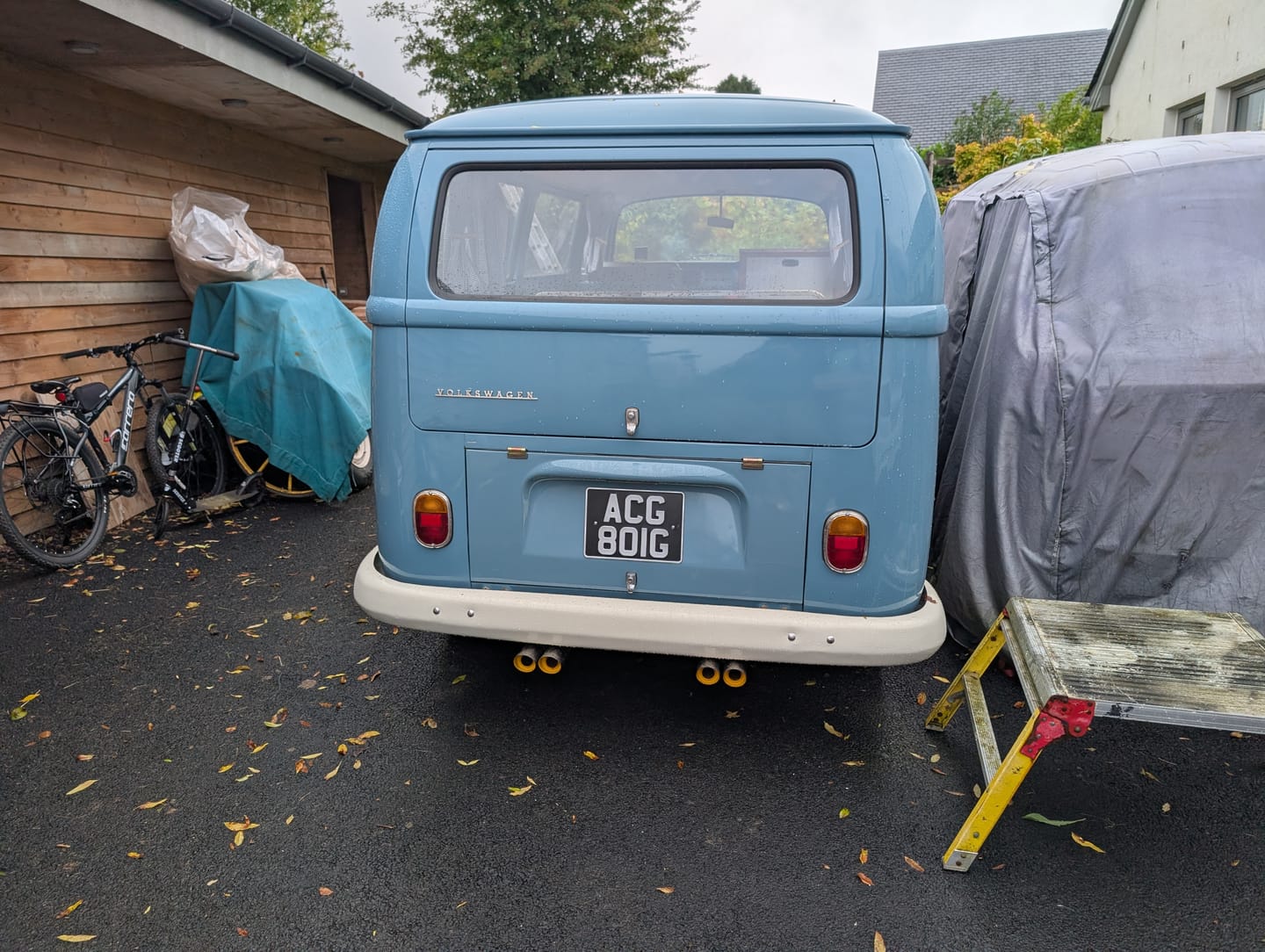 Customer photo review of Classic Metal Pressed Number Plate 520 x 111mm & 11 x 8 inches
