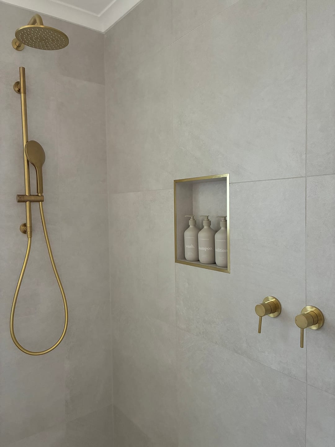 Customer photo review of Keep It Simple Shower Trio