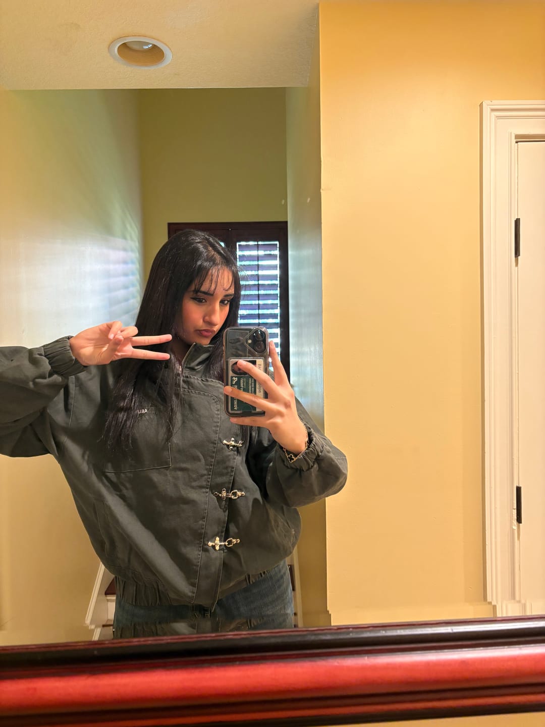 Customer photo review of Aelfric Eden Boxy Fireman Clasp Jacket