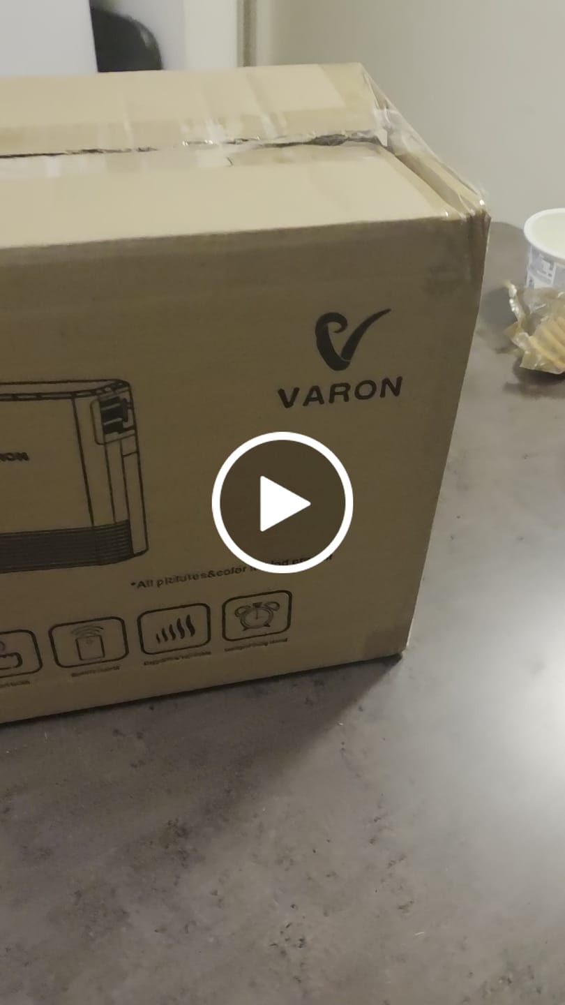 Customer video review of VARON Worry-Free Delivery Protection