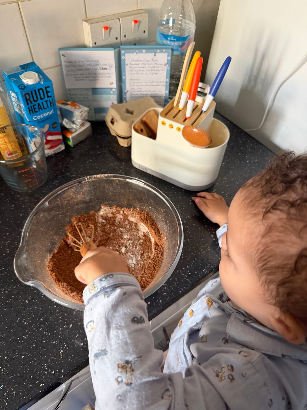 Customer photo review of KindyCook Montessori Cooking Set