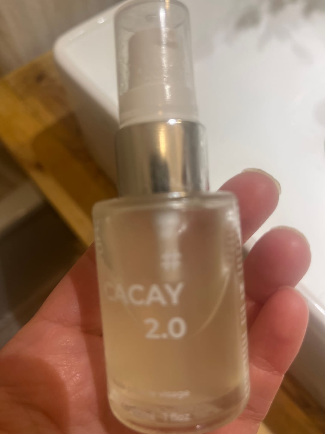 Customer photo review of Cacay 2.0 - Huile pour le Visage