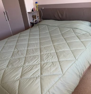 Customer photo review of Podegar® 2 en 1 que elimina la necesidad de usar sábanas