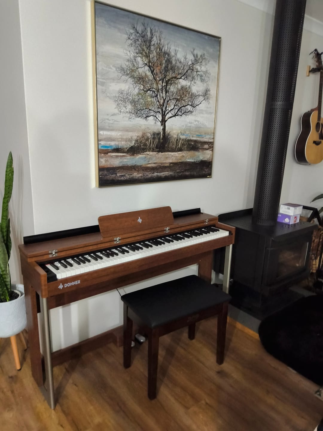 Customer photo review of Donner DDP-200 MK2 Upright Digital Piano