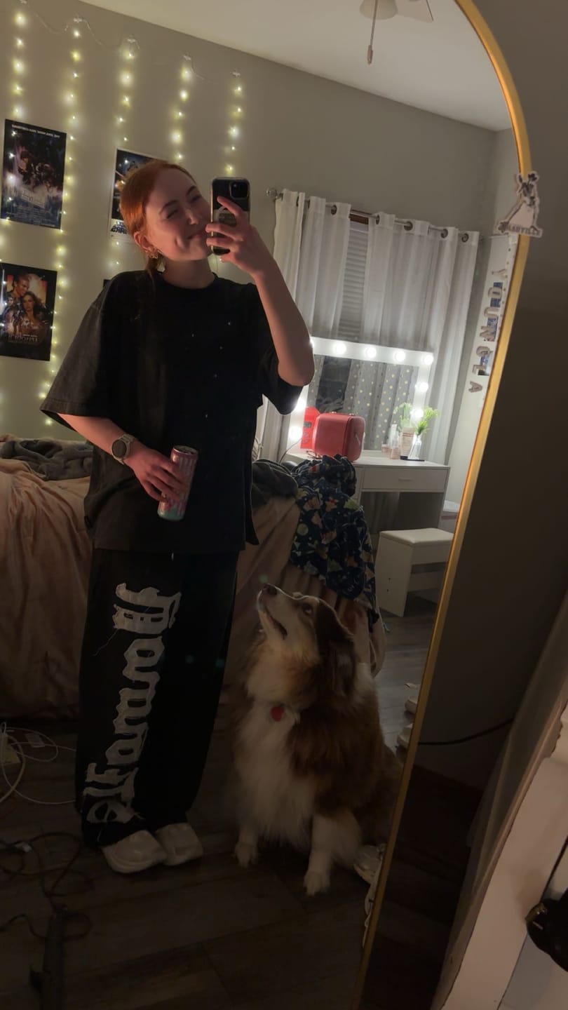 Customer photo review of 2127 - Big Patch Sweats